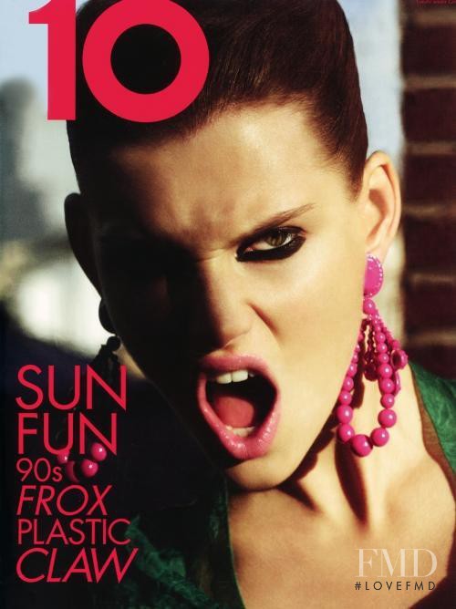 Pamela Bernier featured on the 10 Magazine cover from March 2009