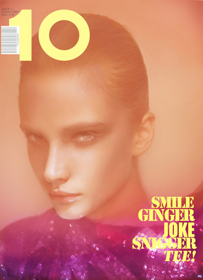 Michaela J featured on the 10 Magazine cover from September 2009