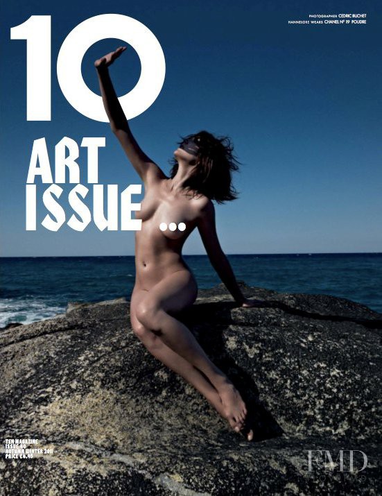 Hannelore Knuts featured on the 10 Magazine cover from September 2011