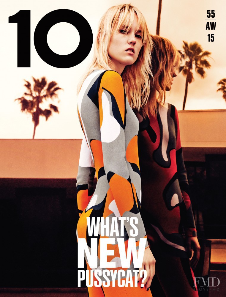 Harleth Kuusik featured on the 10 Magazine cover from September 2015