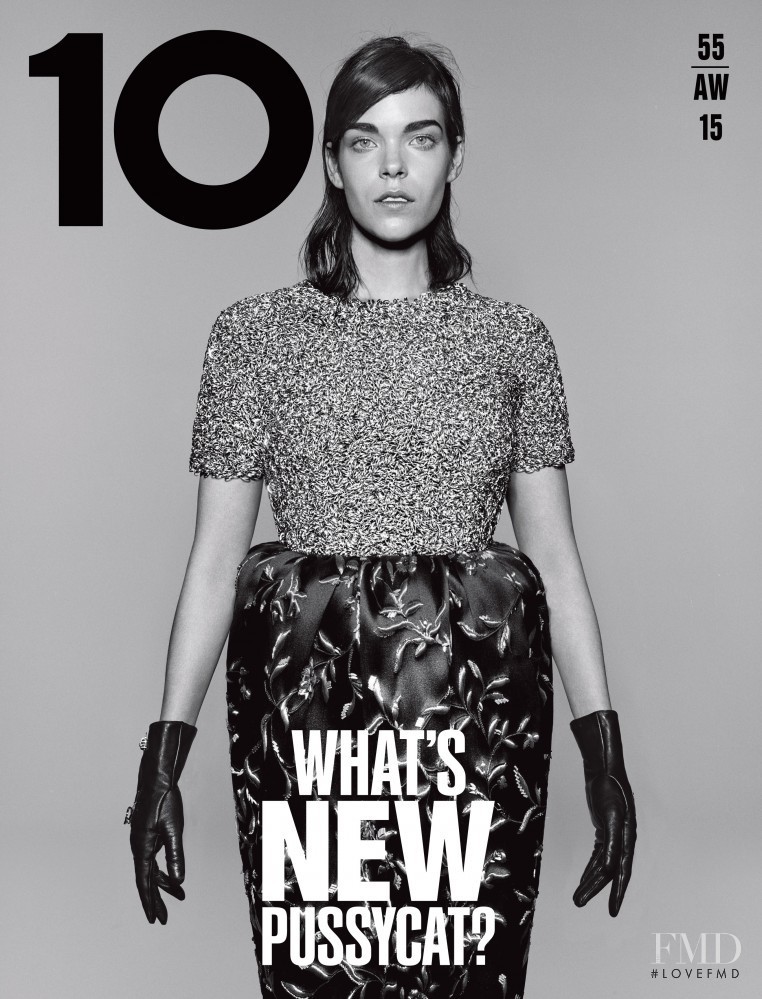 Meghan Collison featured on the 10 Magazine cover from September 2015
