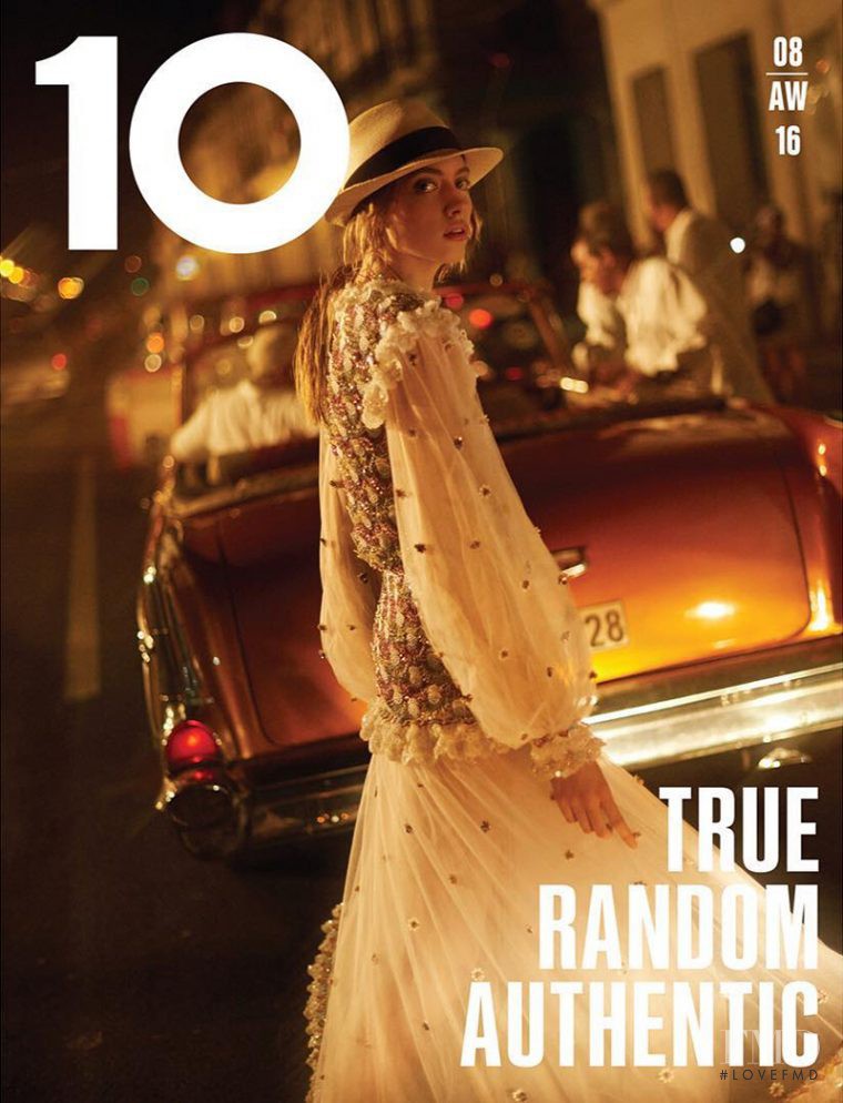 Odette Pavlova featured on the 10 Magazine cover from September 2016