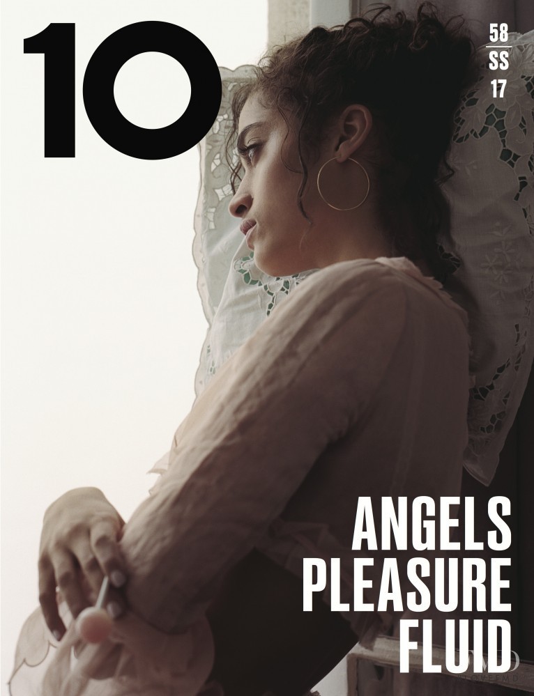Alanna Arrington featured on the 10 Magazine cover from February 2017