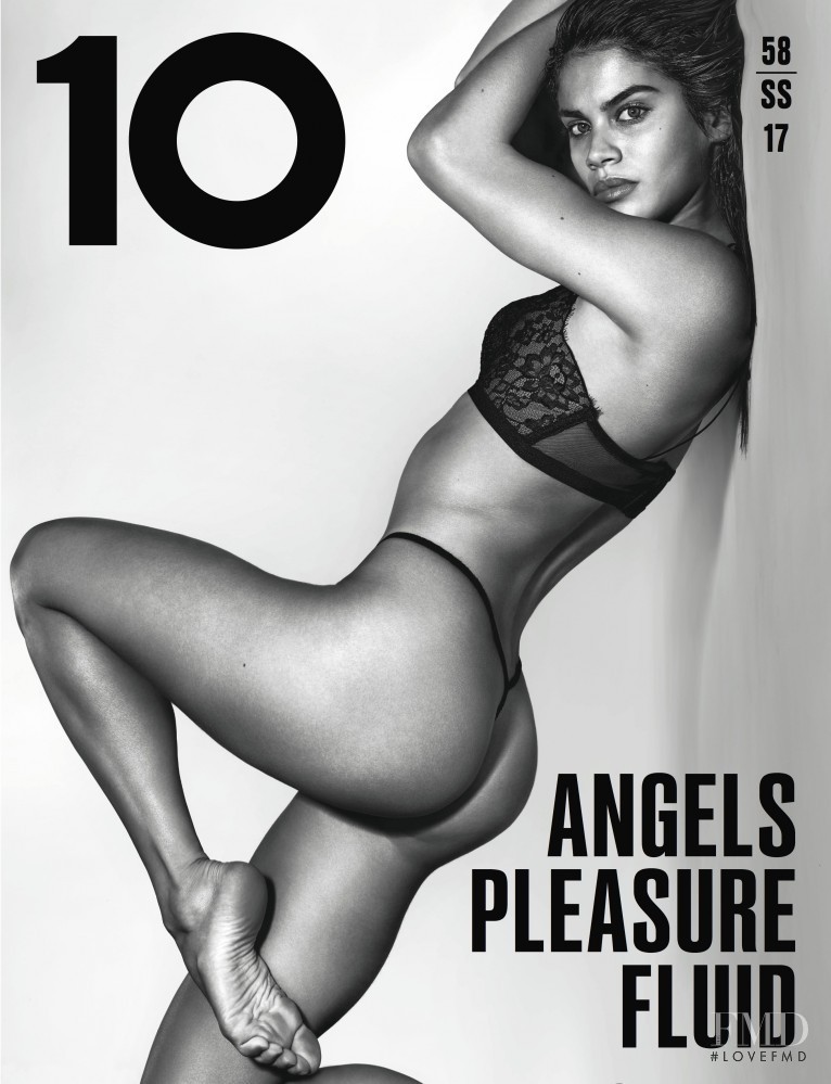 Sara Sampaio featured on the 10 Magazine cover from February 2017