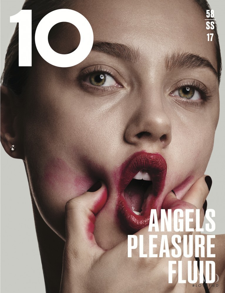 Karmen Pedaru featured on the 10 Magazine cover from February 2017
