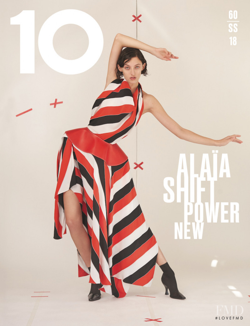 Amber Witcomb featured on the 10 Magazine cover from February 2018