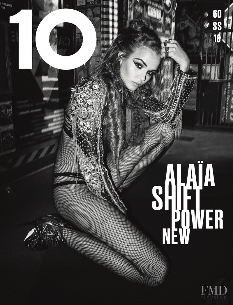 Josephine Skriver featured on the 10 Magazine cover from February 2018