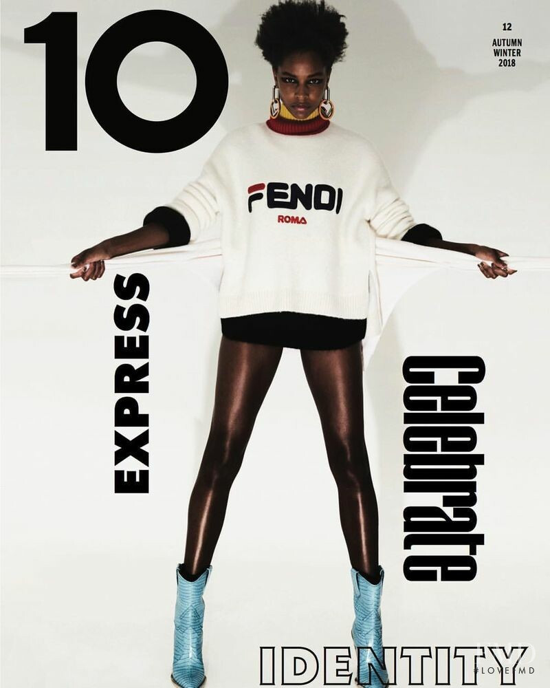 Karly Loyce featured on the 10 Magazine cover from September 2018