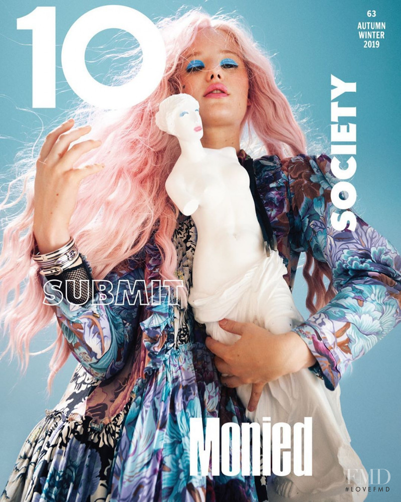 Arvida Bystrom featured on the 10 Magazine cover from September 2019