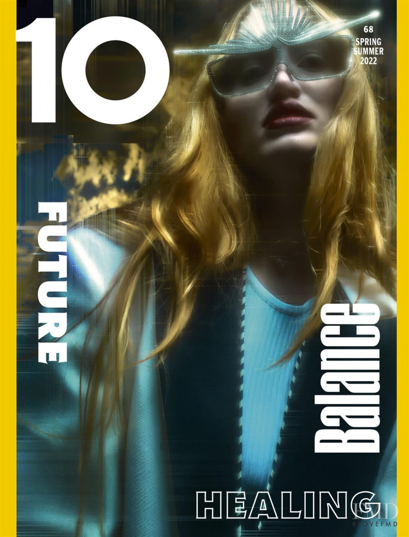 Margot Howell featured on the 10 Magazine cover from February 2022