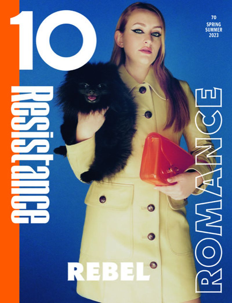 Amelia Dimoldenberg featured on the 10 Magazine cover from March 2023