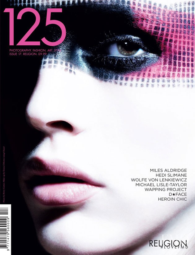 Adina Forizs featured on the 125 Magazine cover from March 2011
