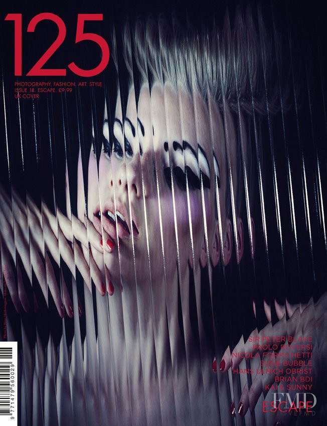 Romana Umrianova featured on the 125 Magazine cover from September 2011