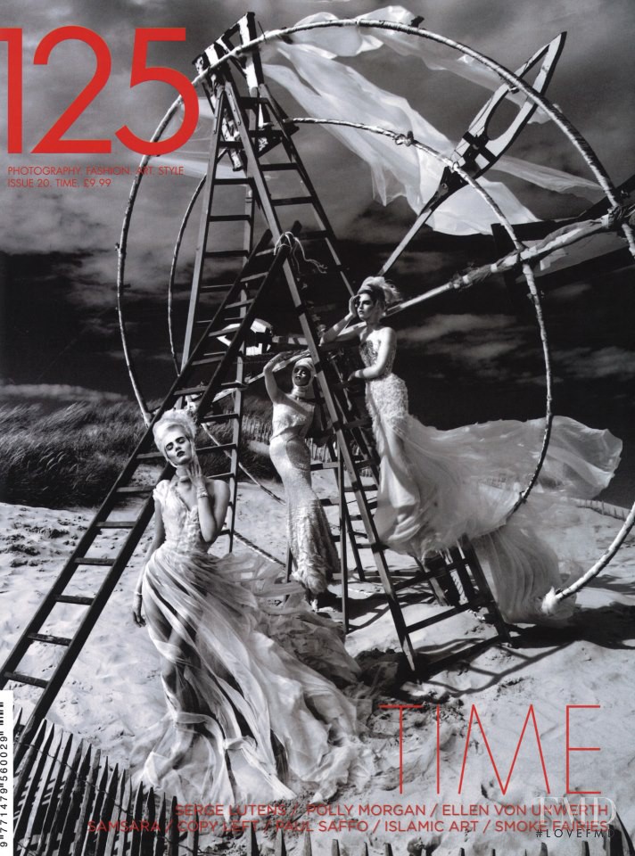 Merie Majer featured on the 125 Magazine cover from October 2012