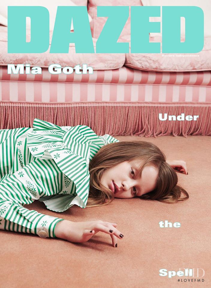  featured on the Dazed cover from October 2015