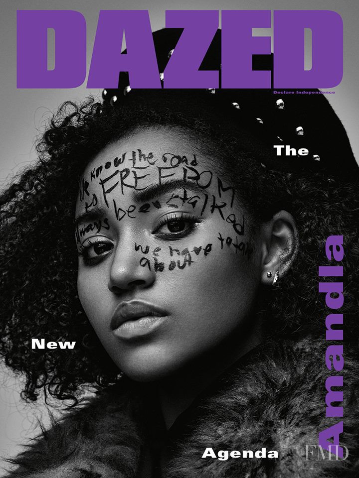 Amandla Stenberg featured on the Dazed cover from September 2015