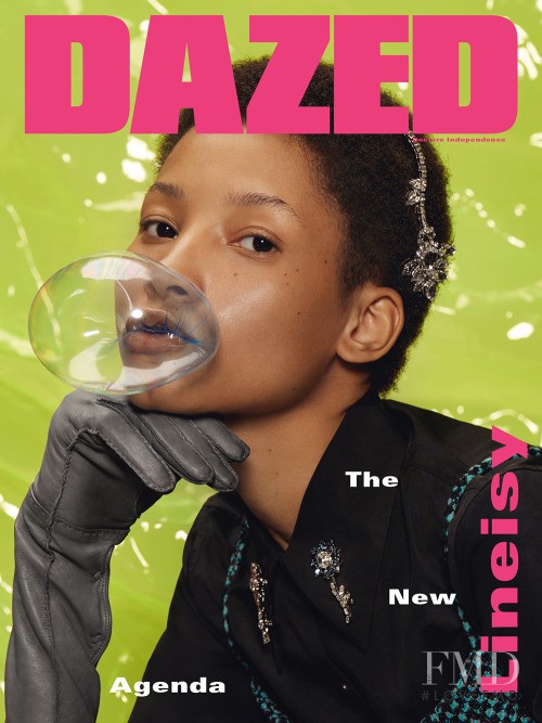 Lineisy Montero featured on the Dazed cover from September 2015