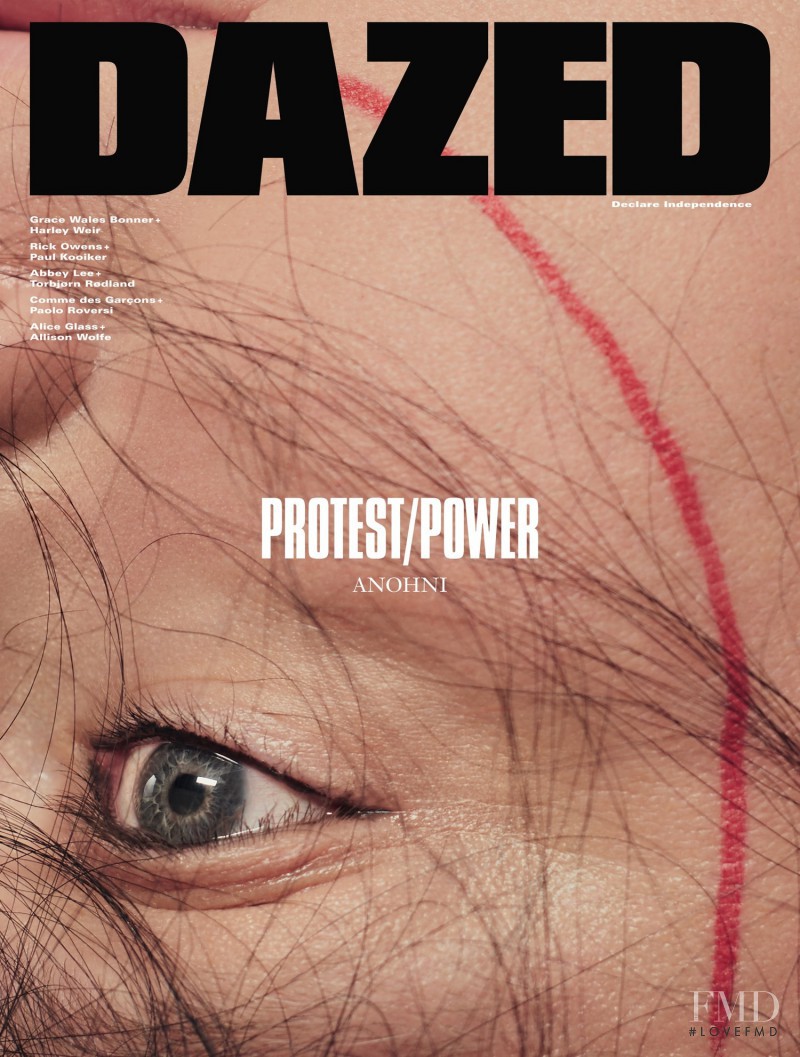  featured on the Dazed cover from June 2016