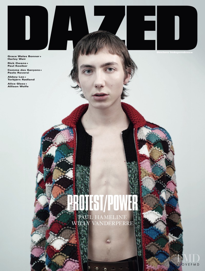  featured on the Dazed cover from June 2016