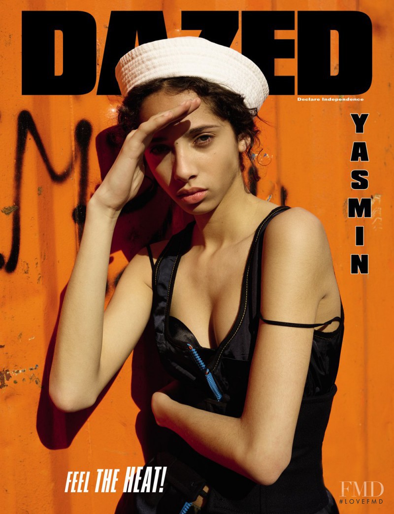 Yasmin Wijnaldum featured on the Dazed cover from June 2016