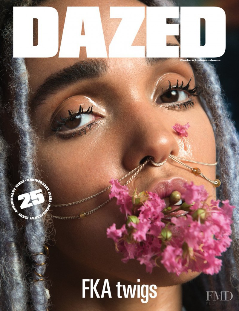 FKA Twigs featured on the Dazed cover from September 2016
