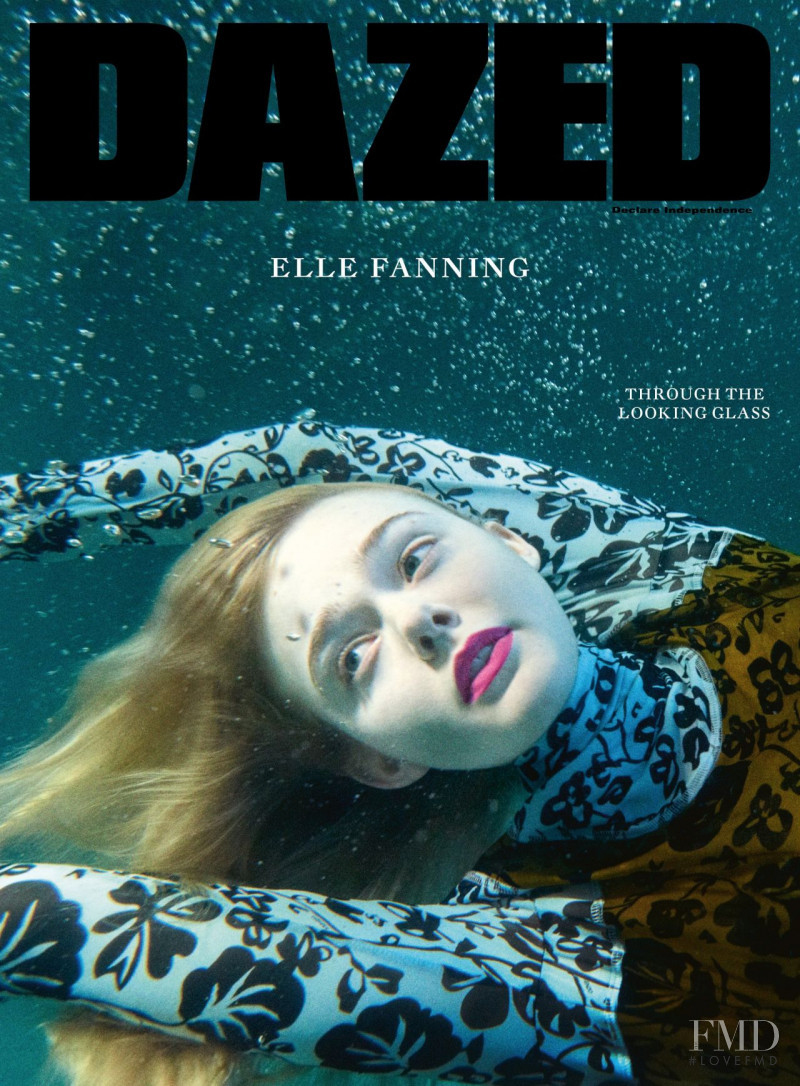 Elle Fanning featured on the Dazed cover from June 2017