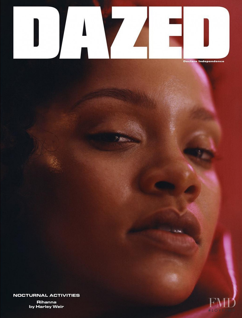 Rihanna featured on the Dazed cover from November 2017