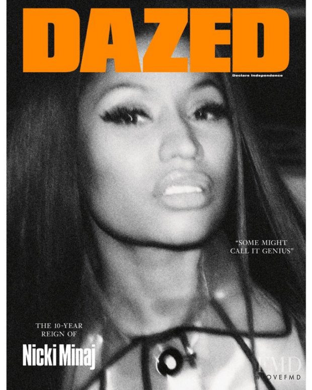 Nicki Minaj featured on the Dazed cover from September 2017