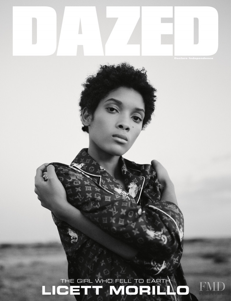 Licett Morillo featured on the Dazed cover from December 2018