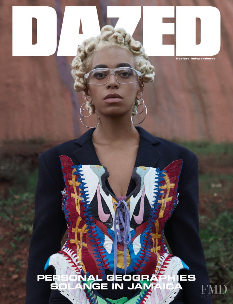  featured on the Dazed cover from May 2018