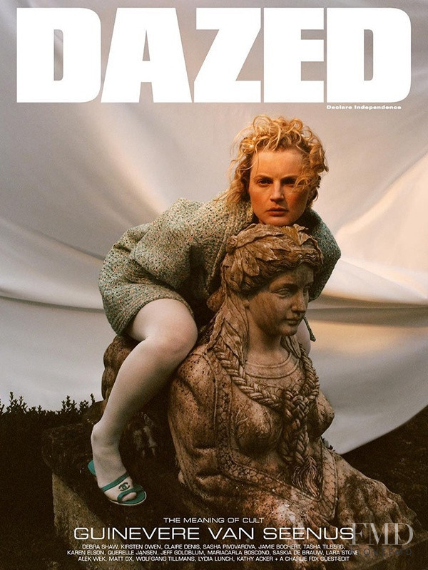 Guinevere van Seenus featured on the Dazed cover from May 2019