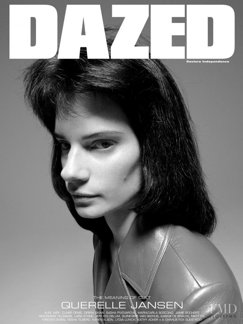 Querelle Jansen featured on the Dazed cover from May 2019