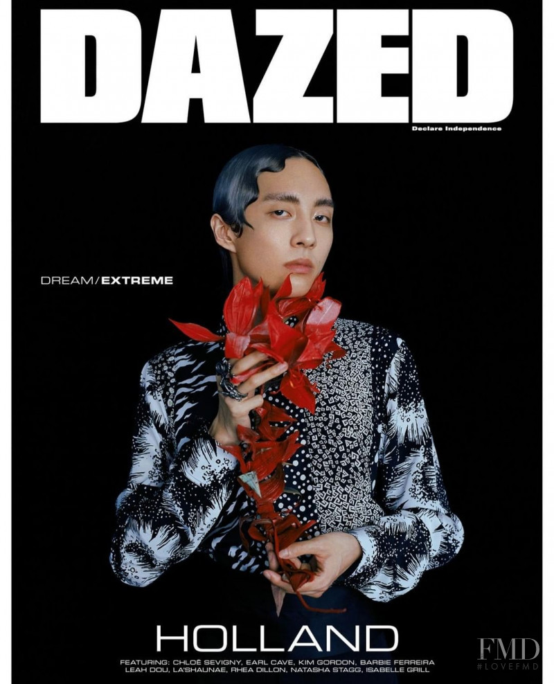 Holland featured on the Dazed cover from September 2019