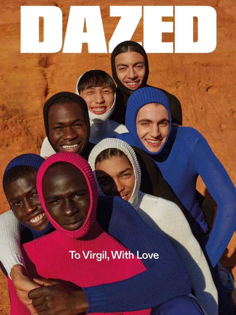 Malick Bodian, Yuuki Tang, Ismael Savane, Solal Zaoui, Omar Sesay featured on the Dazed cover from February 2022