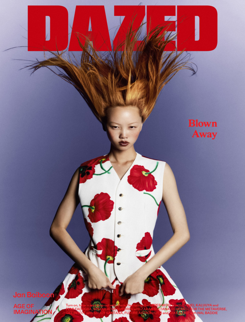 Jan Baiboon Arunpreechachai featured on the Dazed cover from September 2022