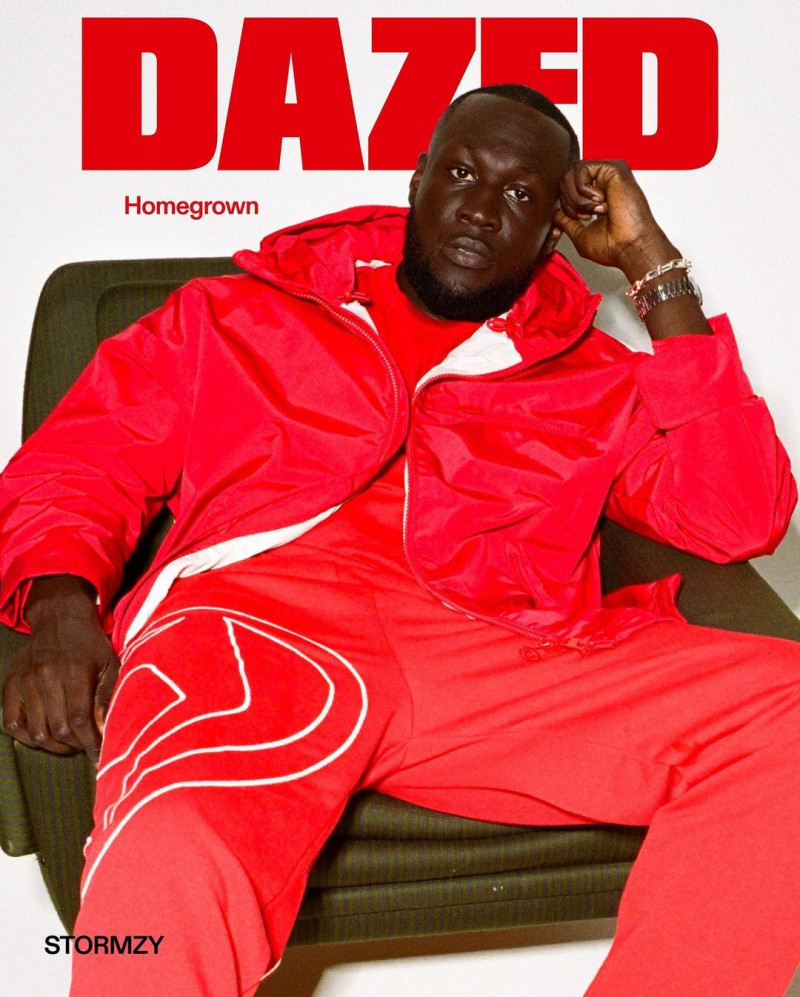 Stormzy featured on the Dazed cover from June 2023