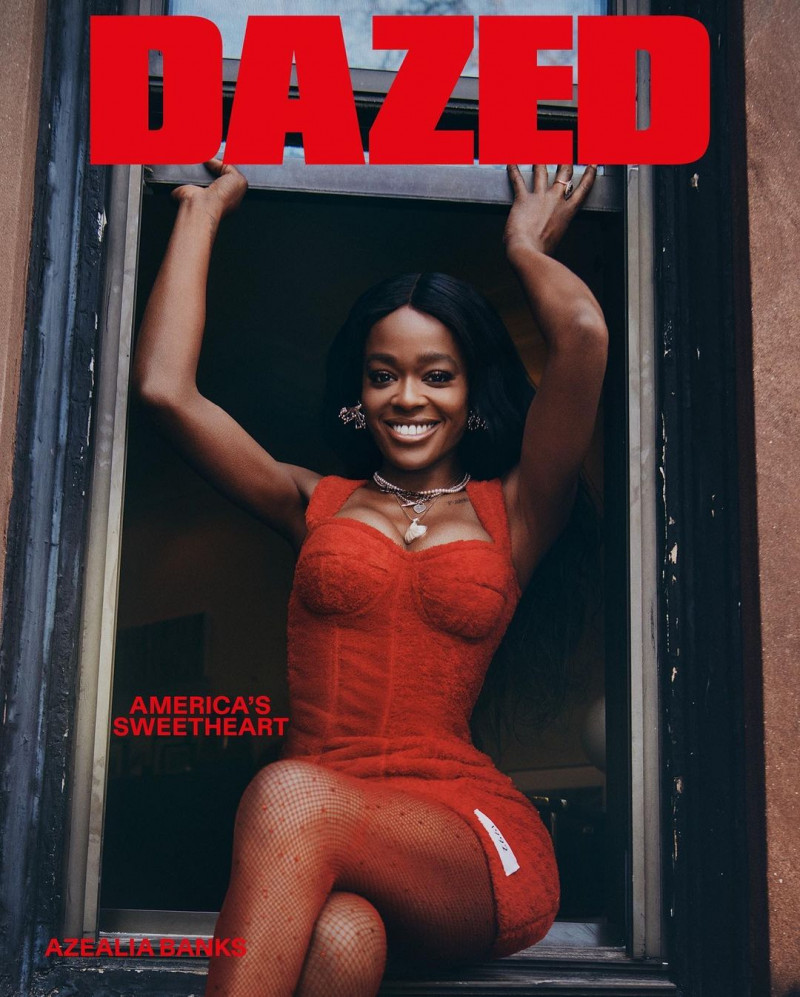 Azealia Banks featured on the Dazed cover from March 2023