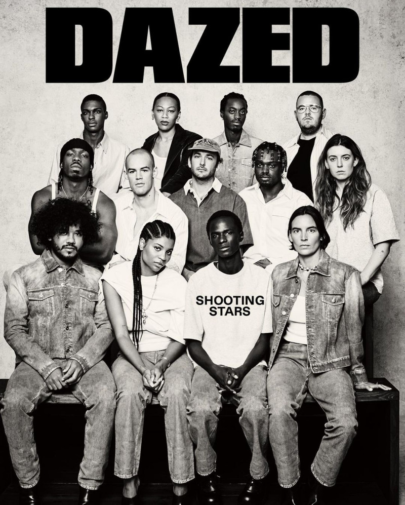 Malick Bodian, Brent McKeever, Campbell Addy, Clara Belleville, Gabriel Moses, Hugo Comte, Justin French, Lea Colombo, Nadine Ijewere, Rafael Pavarotti, Renell Medrano, Thibaut Grevet, Will Scarborough, featured on the Dazed cover from March 2023