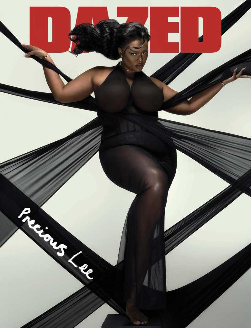 Precious Lee featured on the Dazed cover from March 2024