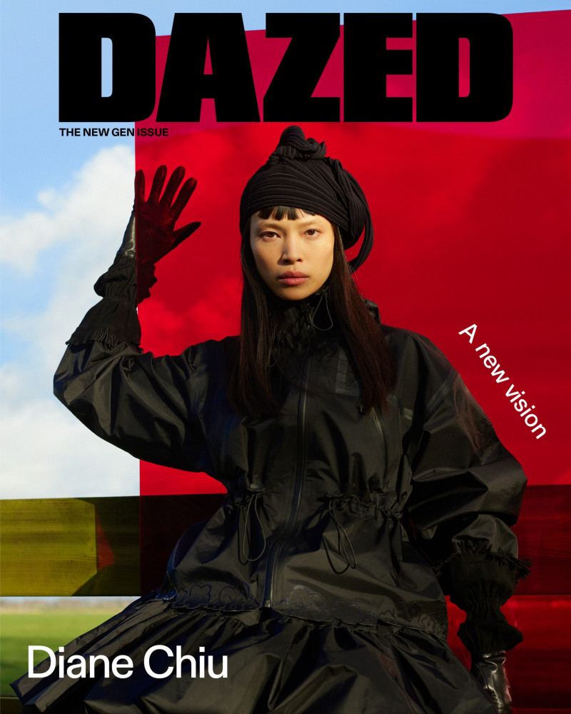 Diane Chiu featured on the Dazed cover from March 2025