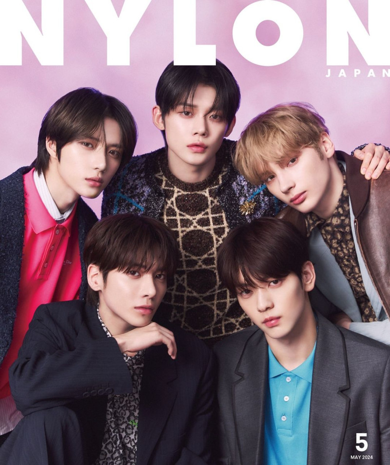  featured on the Nylon Japan cover from May 2024