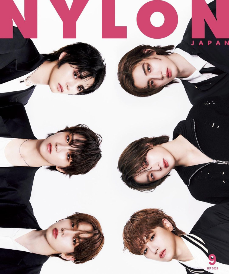  featured on the Nylon Japan cover from September 2024