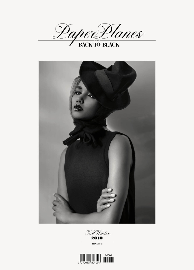 Arlenis Sosa featured on the Paper Planes Magazine cover from November 2010
