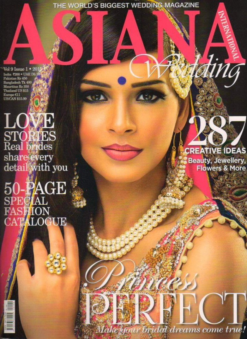  featured on the Asiana Wedding International cover from June 2015