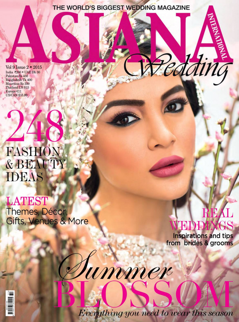  featured on the Asiana Wedding International cover from September 2015
