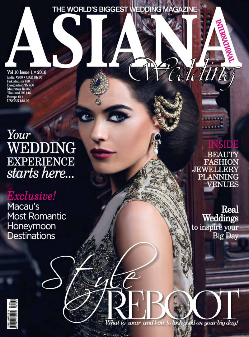  featured on the Asiana Wedding International cover from June 2016