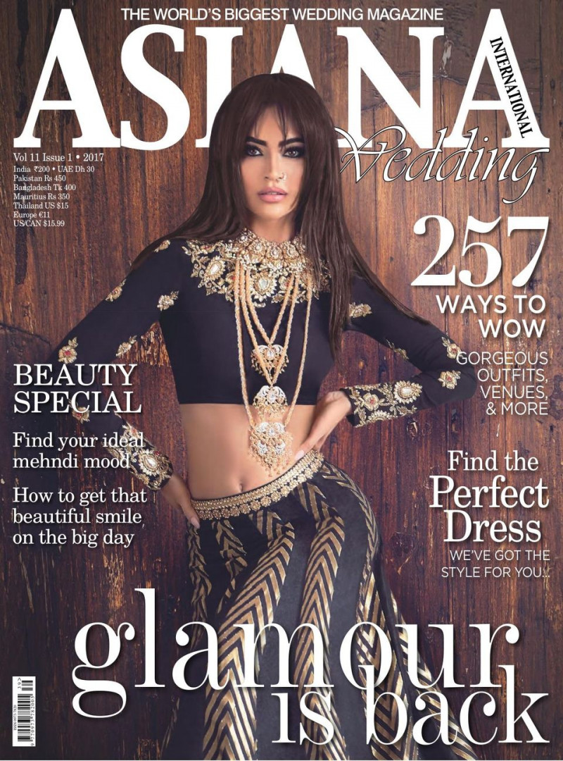  featured on the Asiana Wedding International cover from June 2017