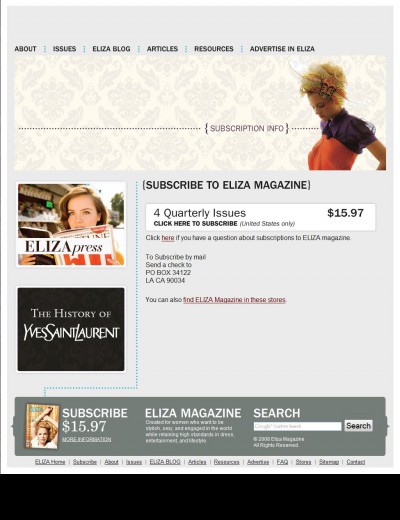 ElizaMagazine.com