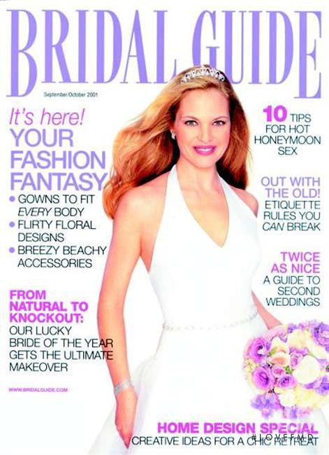  featured on the Bridal Guide cover from September 2001