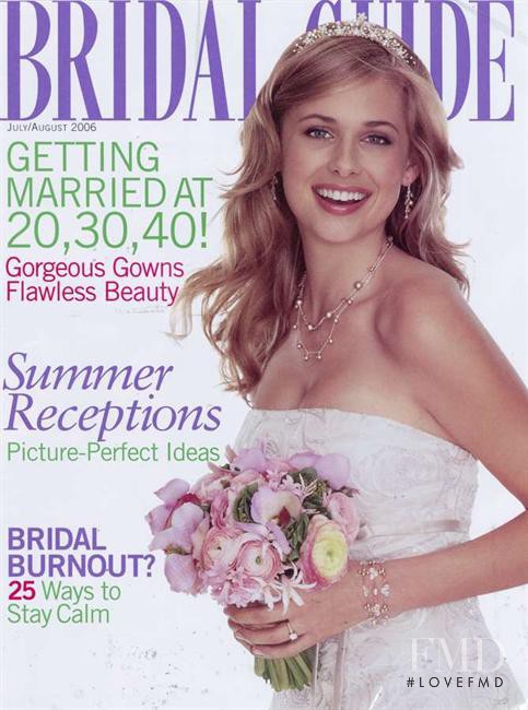  featured on the Bridal Guide cover from July 2006